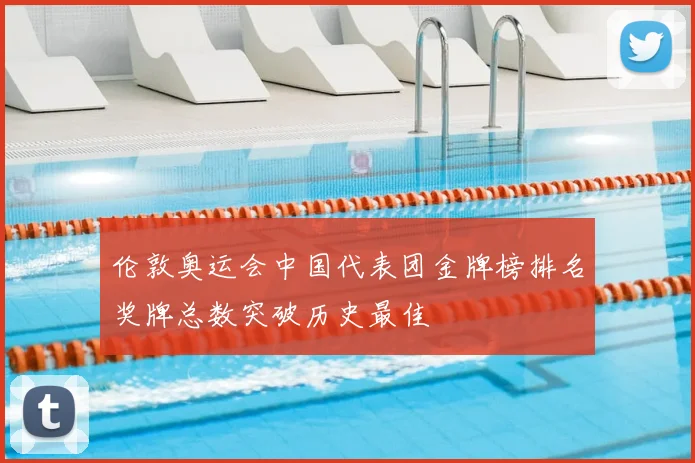 伦敦奥运会中国代表团金牌榜排名奖牌总数突破历史最佳