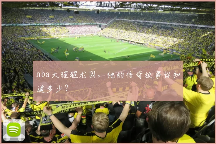 nba大猩猩尤因，他的传奇故事你知道多少？